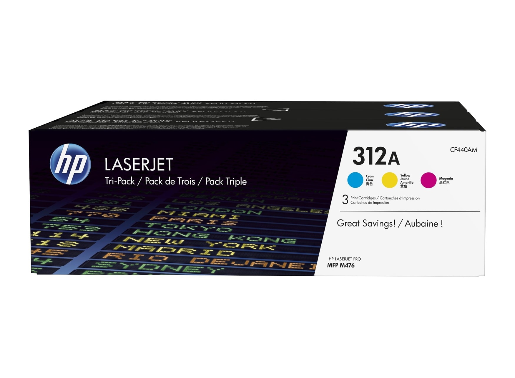 HP 312A Cyan LaserJet Tonerkartusche (3er-Pack)