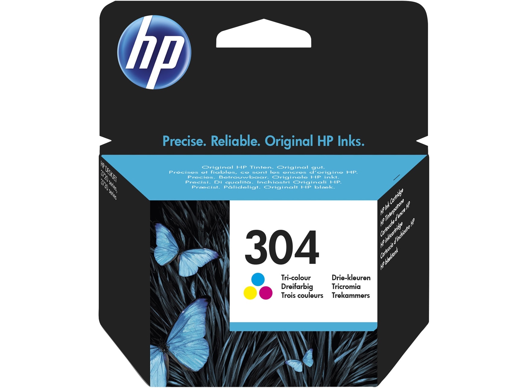 HP 304 Cyan/Magenta/Gelb Original Tintenpatrone