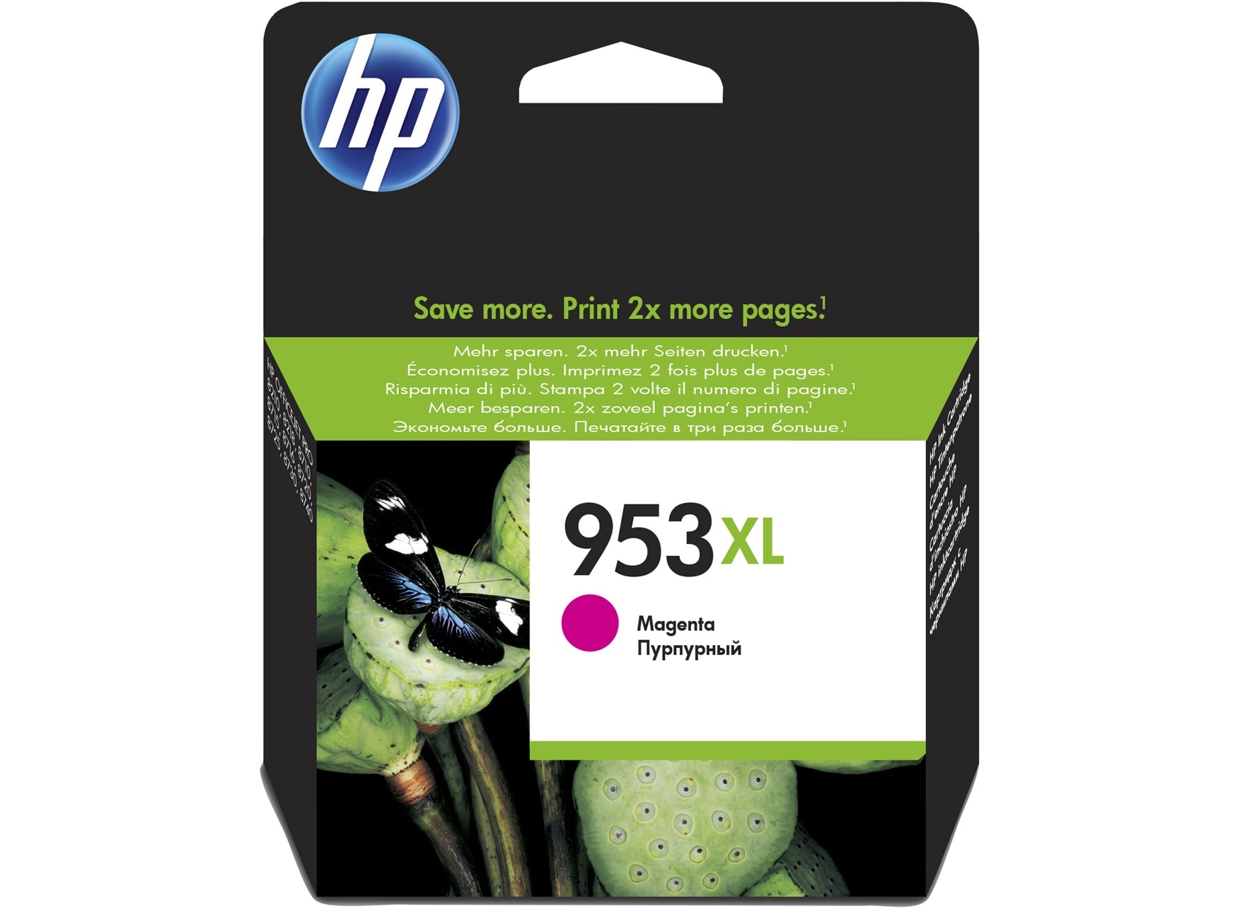 HP 953XL Magenta Original Tintenpatrone mit hoher Reichweite