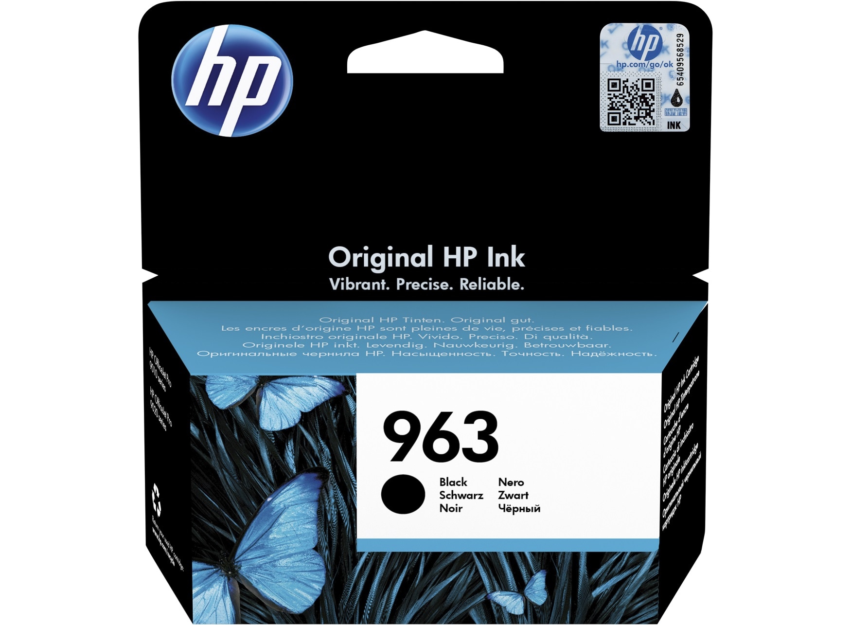 HP 963 Schwarz Original Druckerpatrone