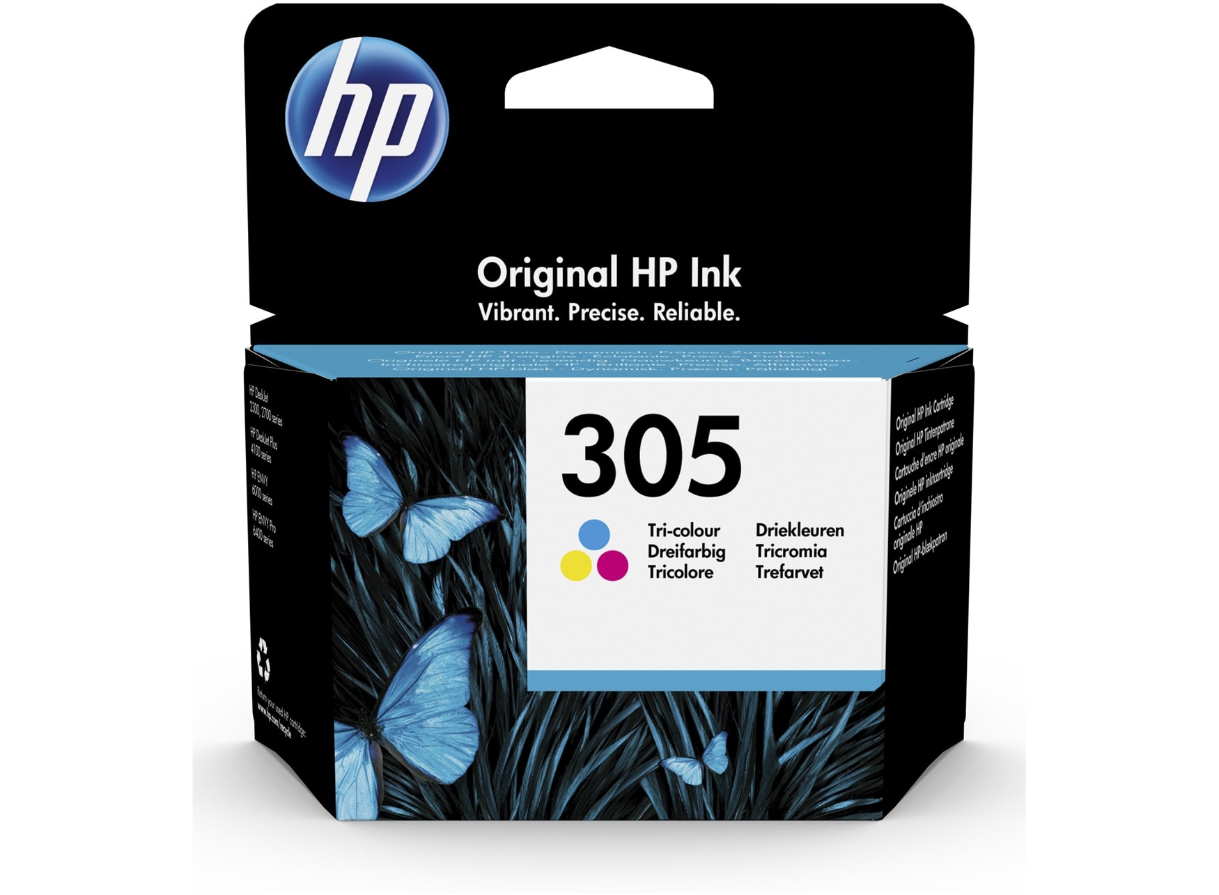 HP 305 Cyan/Magenta/Gelb Original Druckerpatrone - HP Store DE