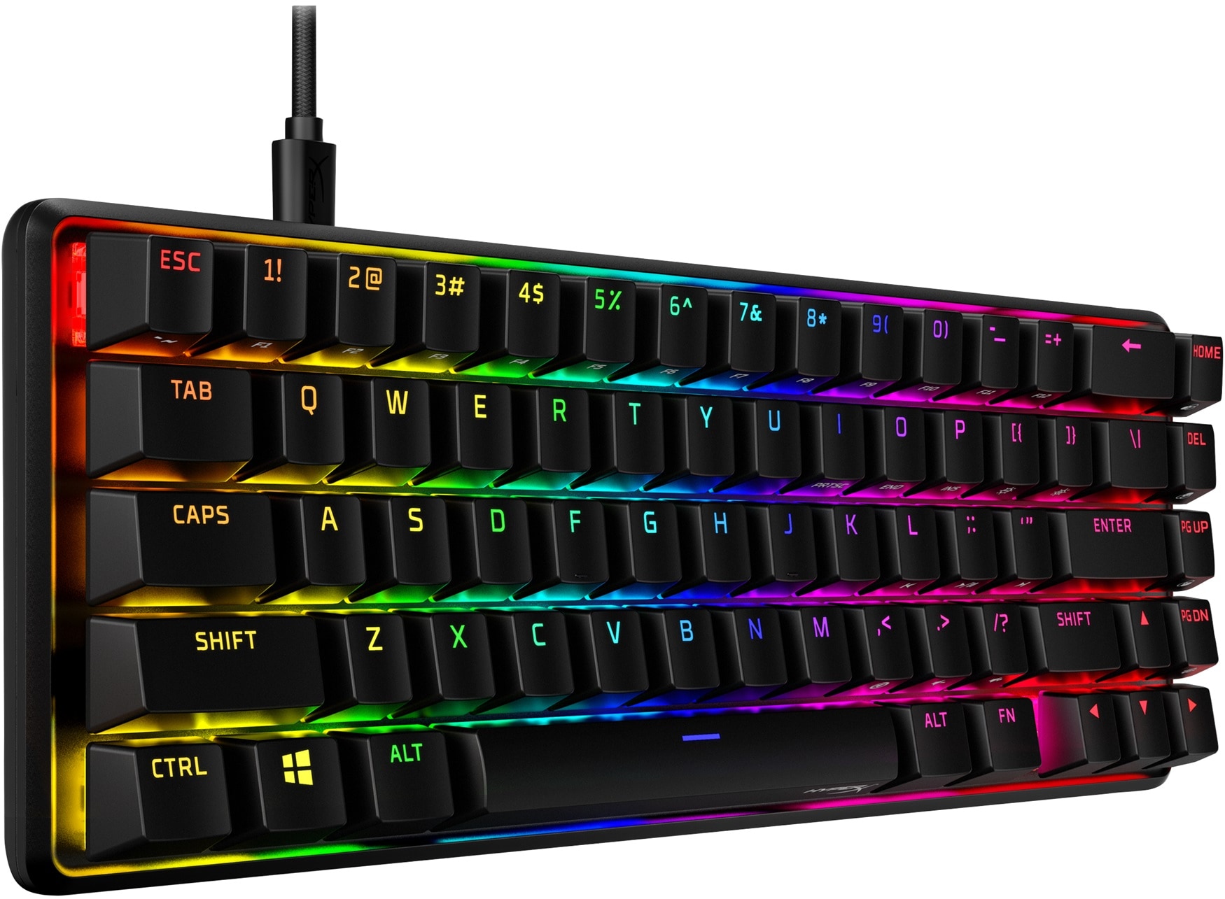 HyperX Alloy Origins 65 – Mechanische Gaming-Tastatur – HX Red (US