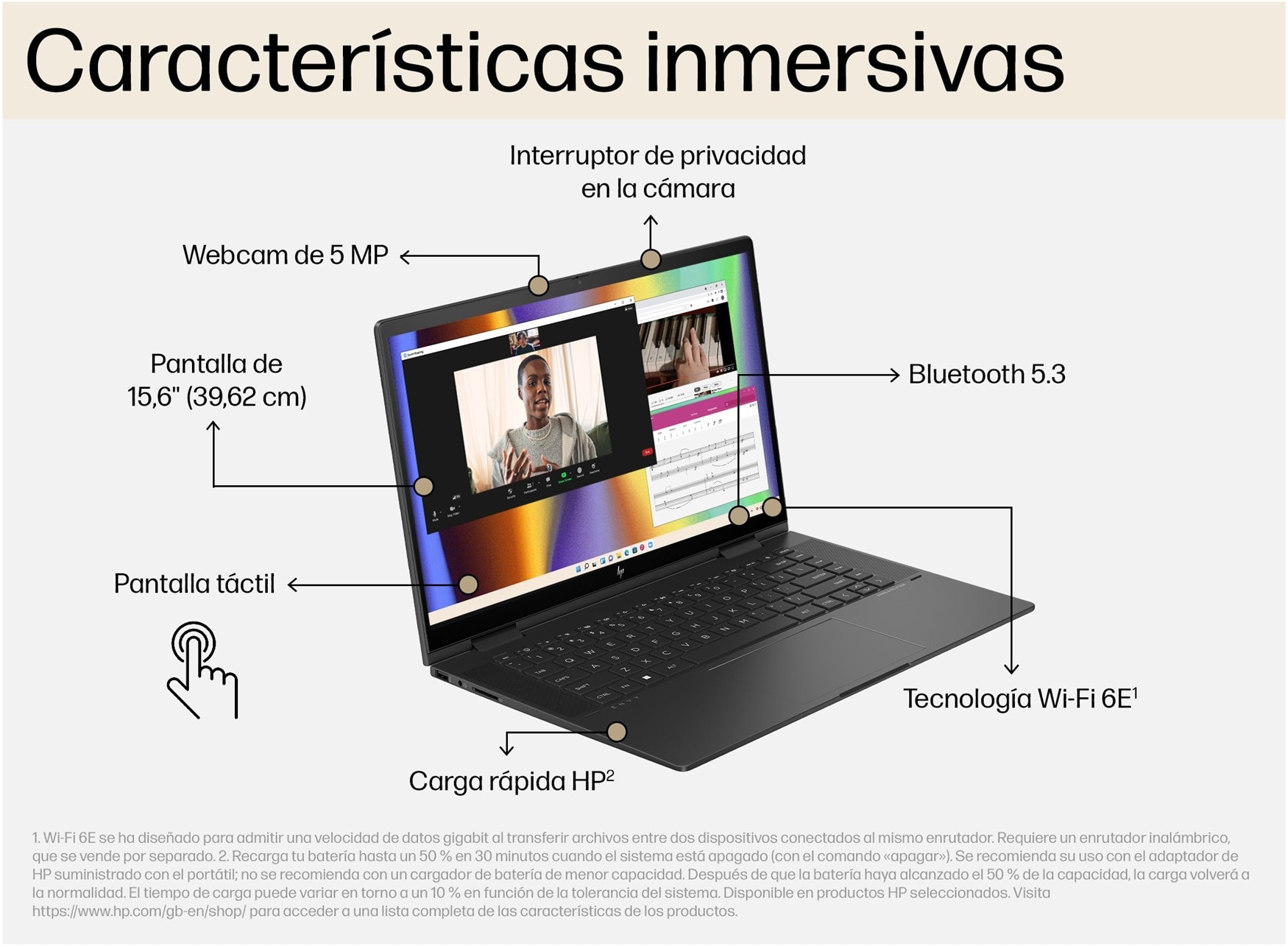 Altavoz Bluetooth HP 360 negro - HP Store España