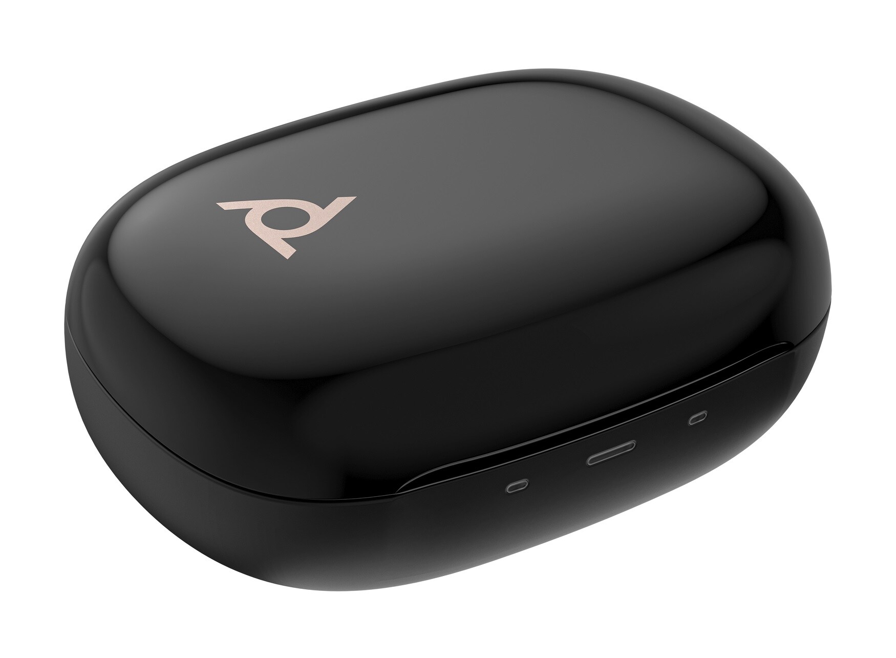 Écouteurs noirs Poly Voyager Free 20 + étui de charge de base