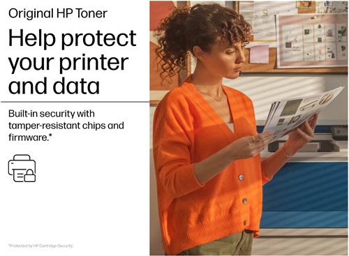 HP CF540X 203X High Yield Black Original LaserJet Toner Cartridge