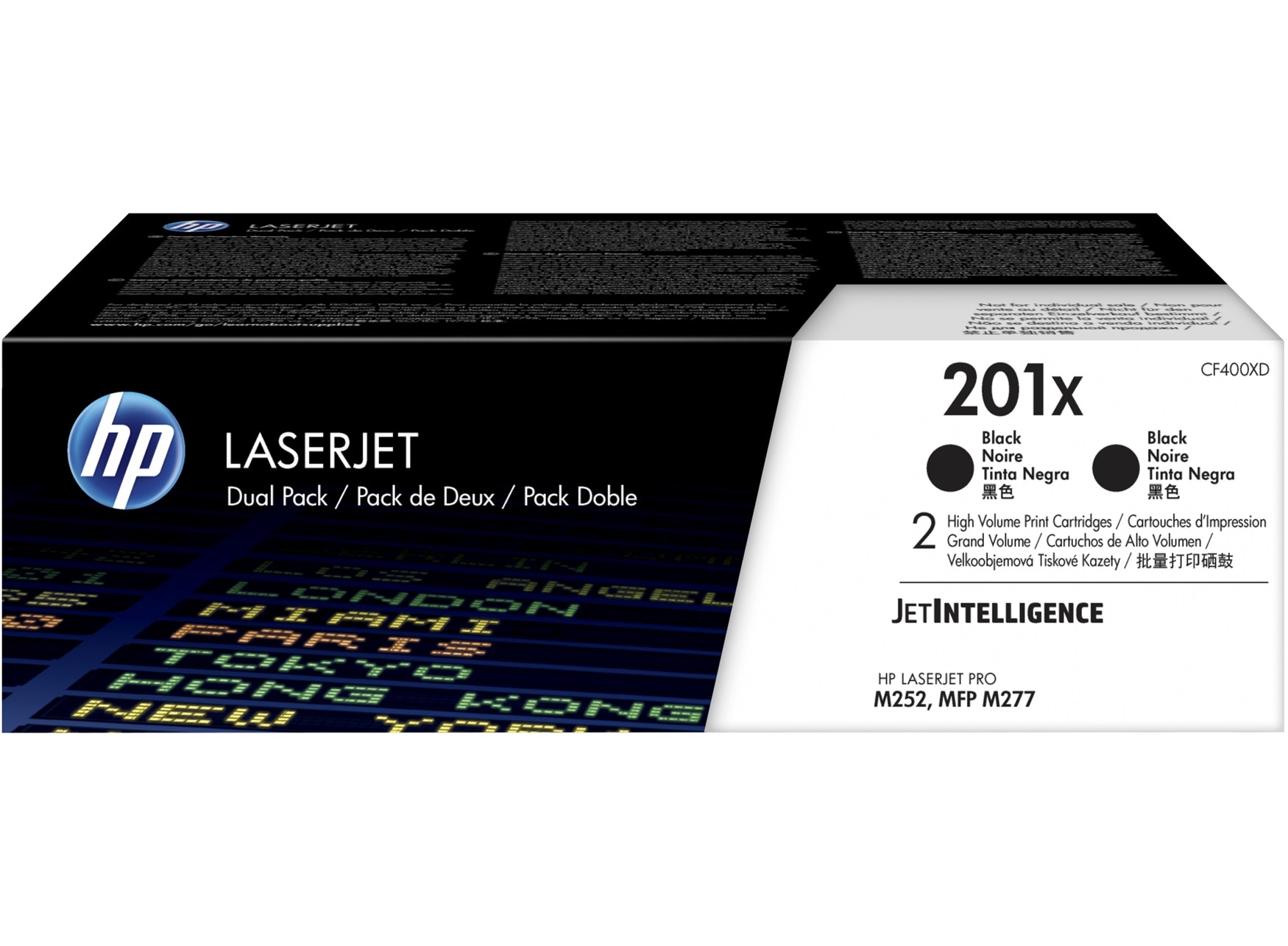 pust tackle damper HP 201X 2-pack High Yield Black Original LaserJet Toner Cartridges - HP  Store UK