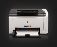 The world’s most energy-efficient color laser printer also happens to be HP’s smallest. 
