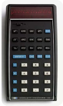 Hewlett-Packard-35 Scientific Calculator hand-held scientific calculator