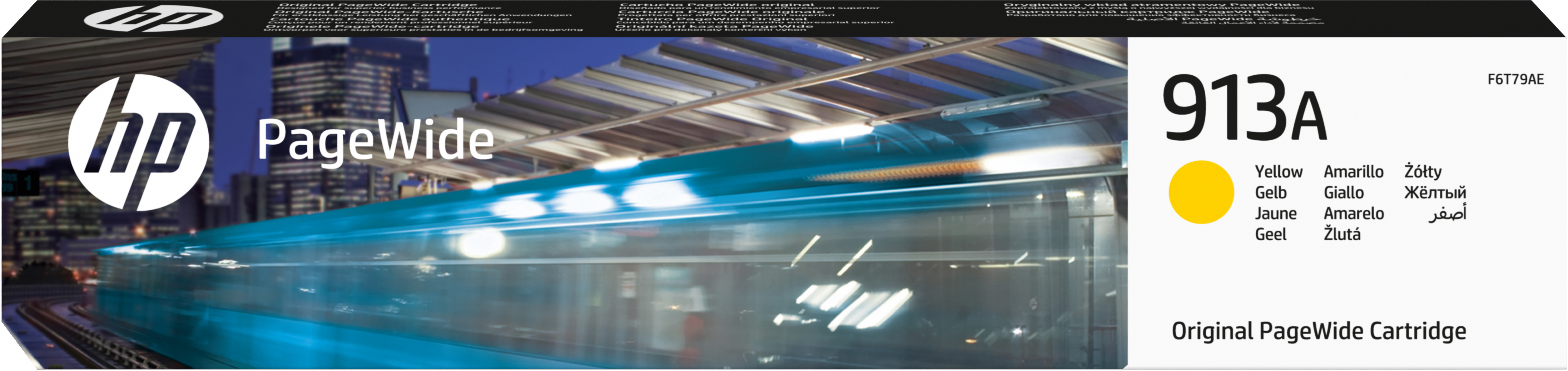 Cartuccia giallo originale HP 913A PageWide