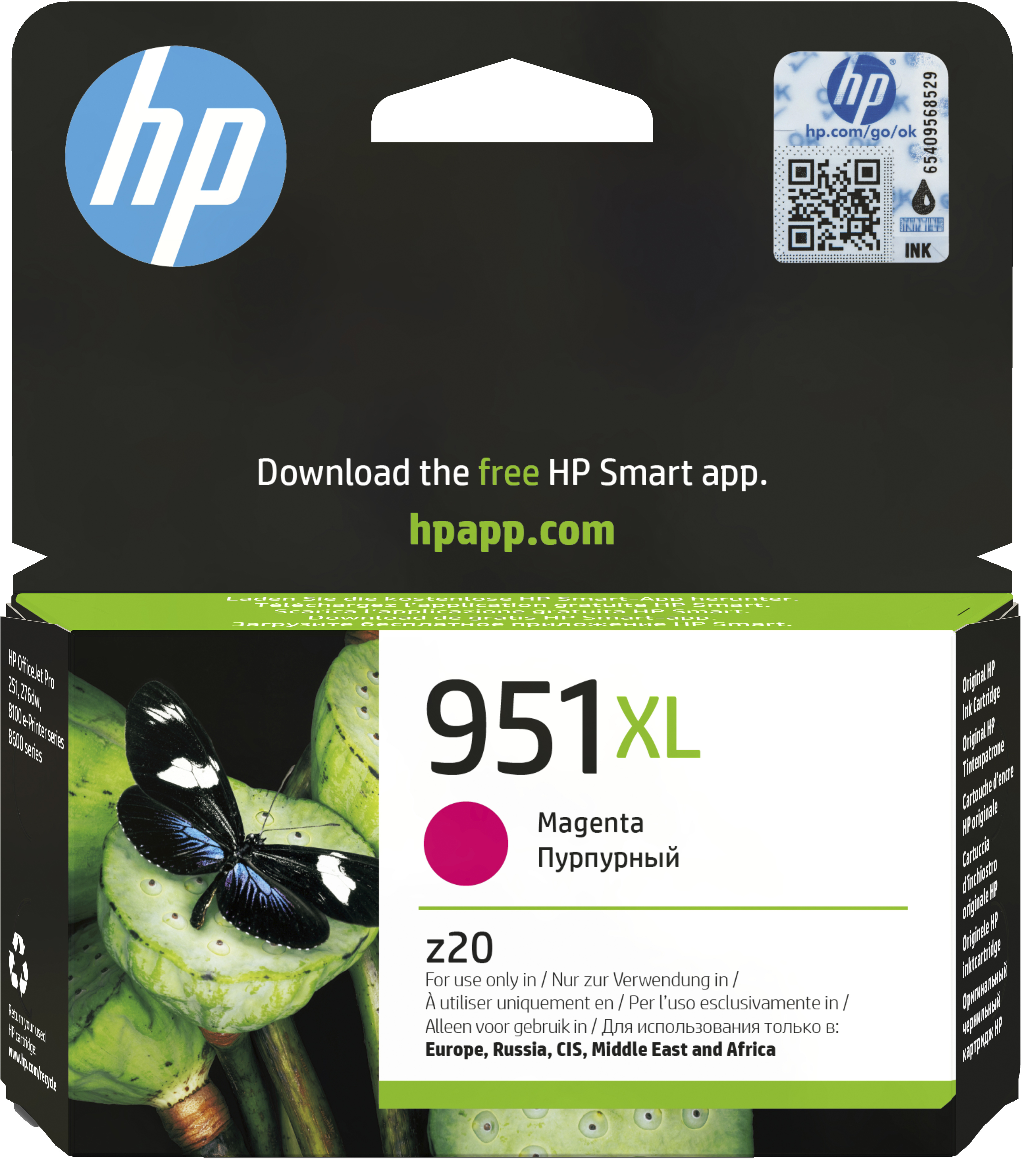 Cartuccia originale inchiostro magenta ad alta capacità HP 951XL