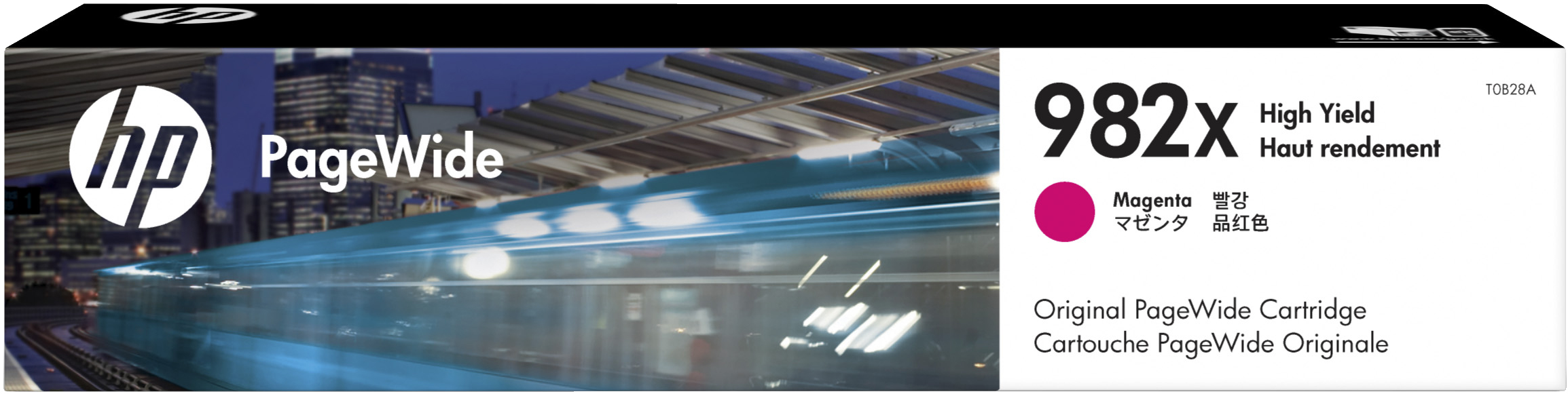 Originele HP 982X magenta high-capacity PageWide cartridge - T0B28A#