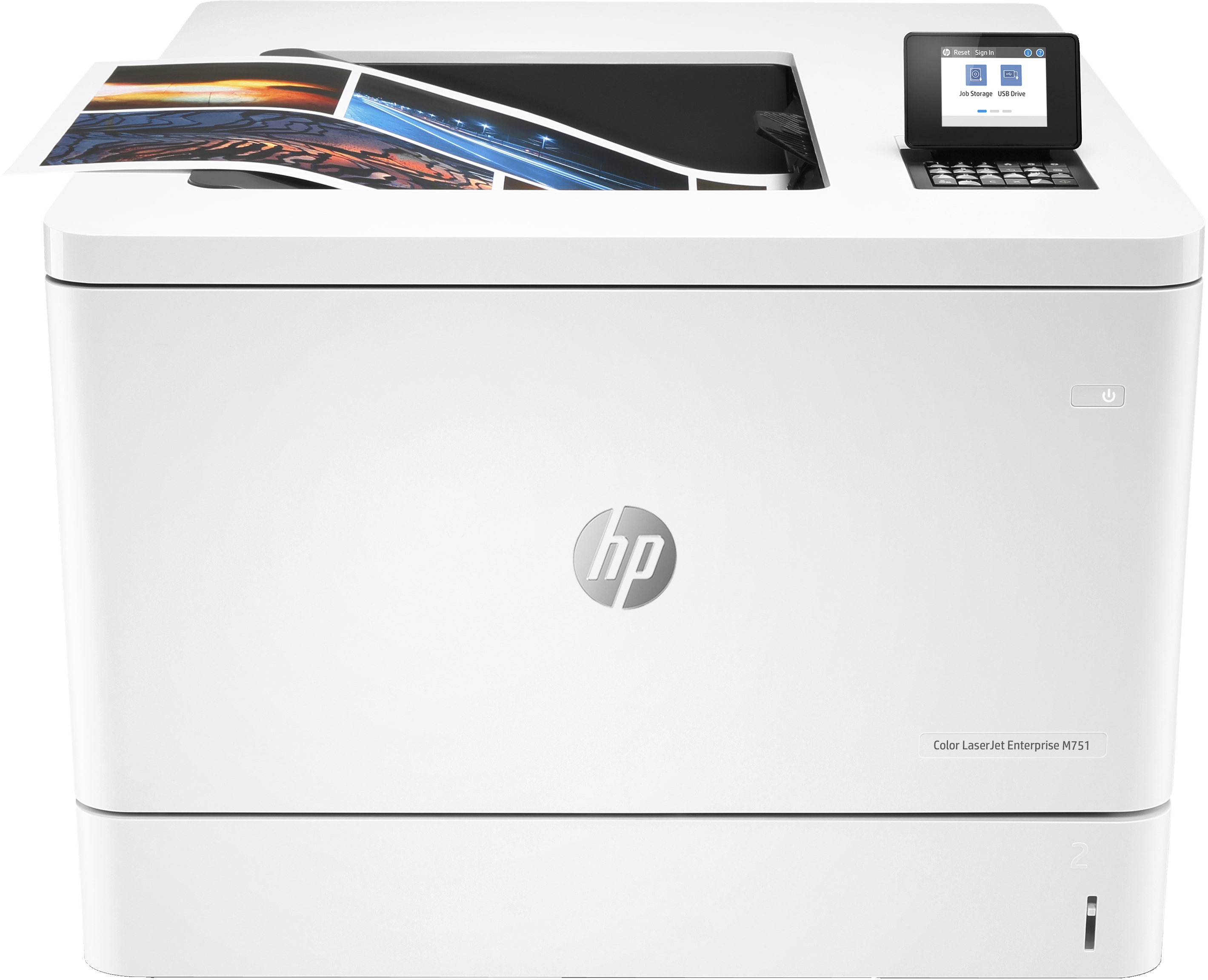 HP Color LaserJet Enterprise M751dn | T3U44A#B19 | Center facing