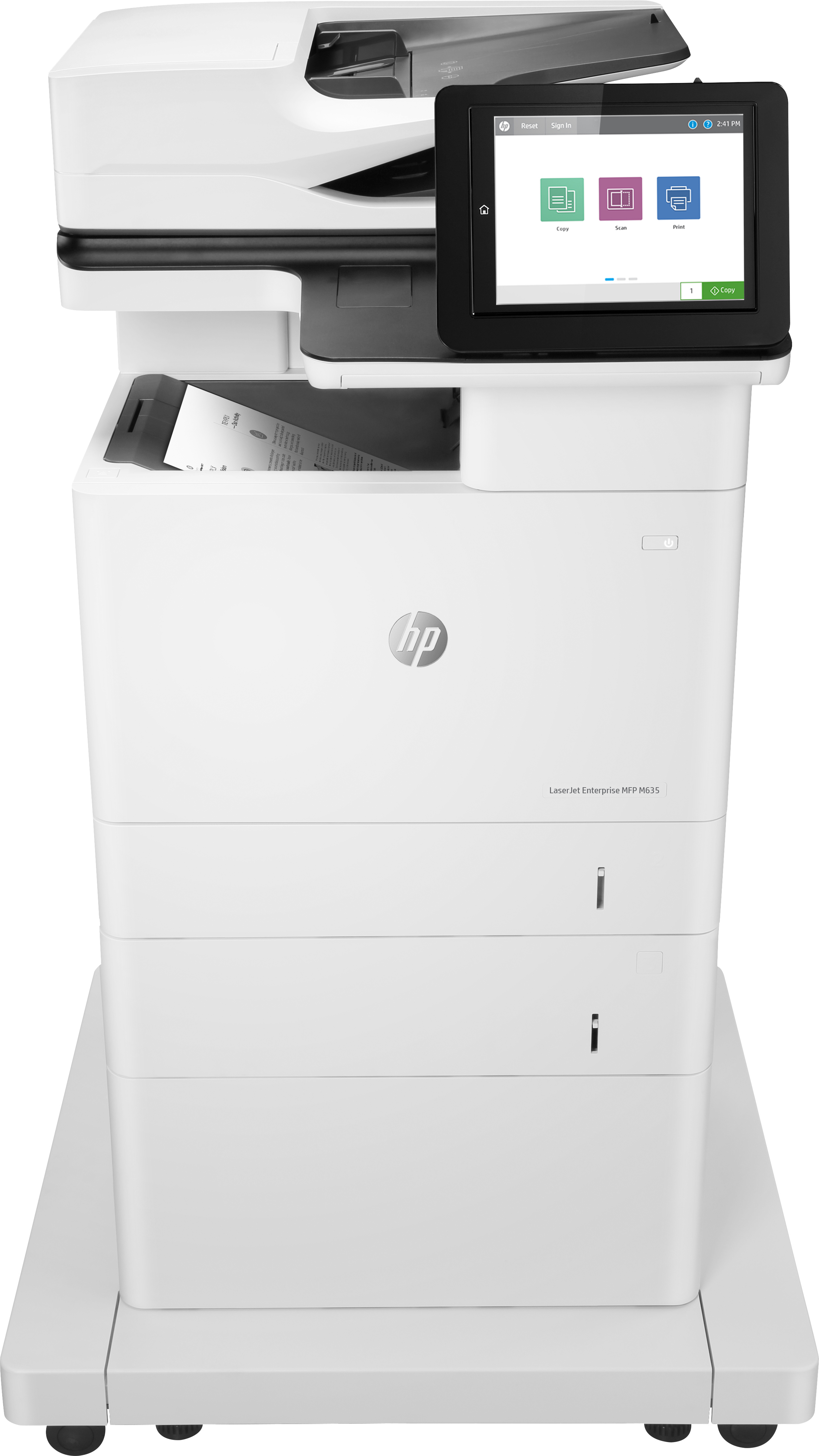 HP LaserJet Enterprise MFP M635fht Printer | 7PS98A#B19 | Center facing