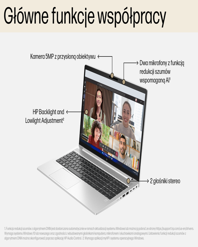 Laptop HP Elitebook 650 G10 i7-1355U/16/512 GB 15,6" AntiGlare | 8A5Y3EA#AKD | Tradycyjny laptop