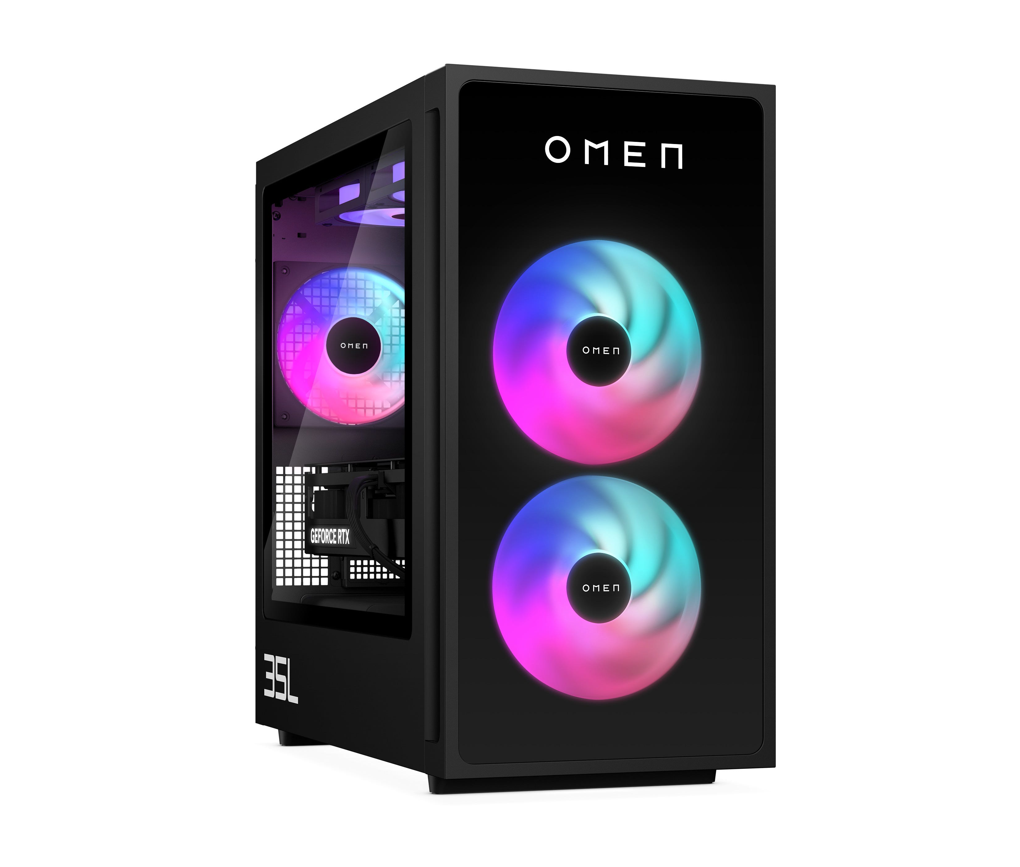 Desktop gamingowy OMEN 35L GT16-0016nw Ultra 7-265F/32GB/1TB/RTX 5080/1000W Gold/Wi-Fi 6E | C72VGEA#AKD | Tower