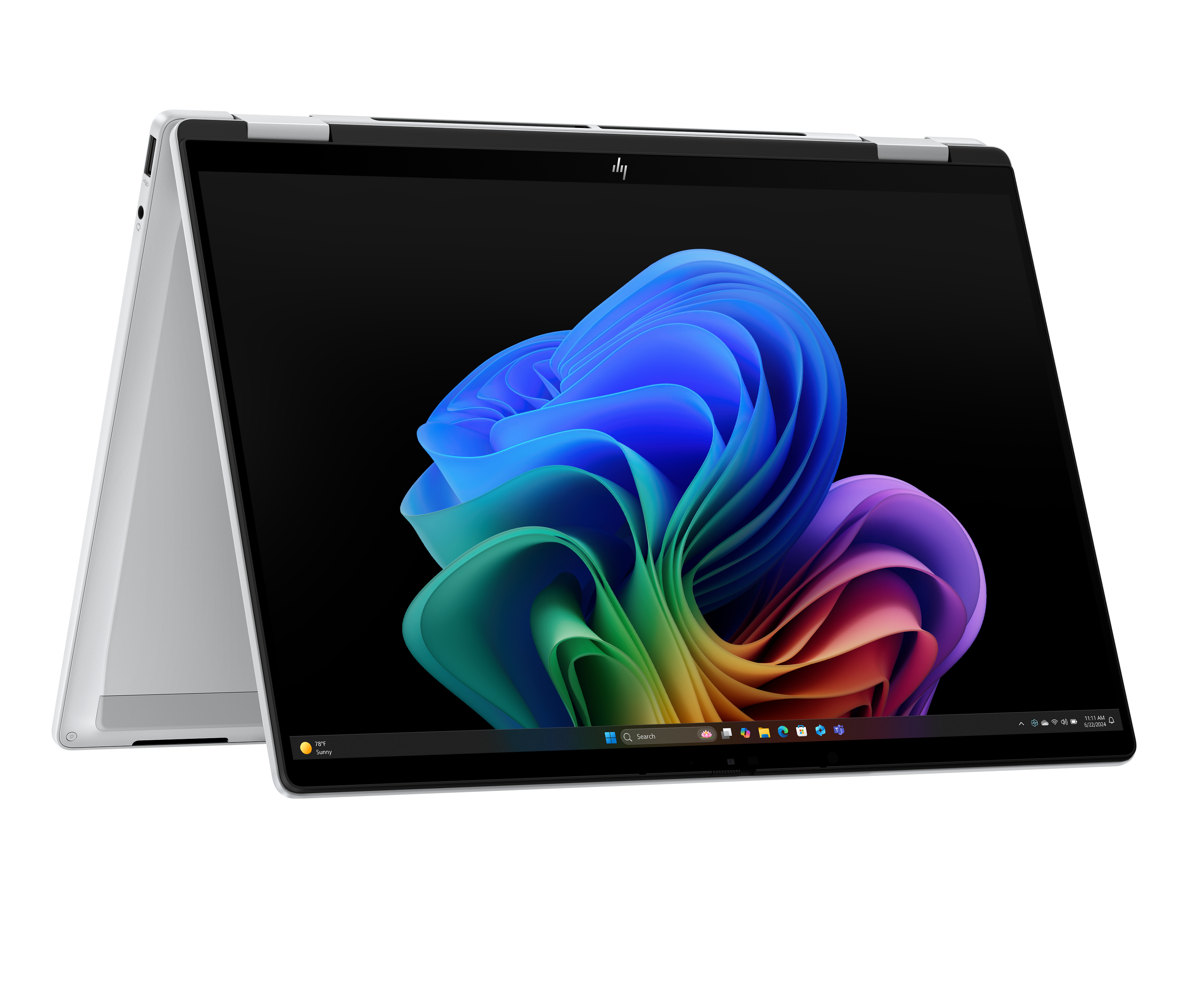 Laptop HP OmniBook X Flip AI NG 14-fm0002nw Ultra 5-226V/16GB/1TB/120Hz 100% DCI-P3 OLED 3K 14" | C6RN3EA#AKD | Right facing