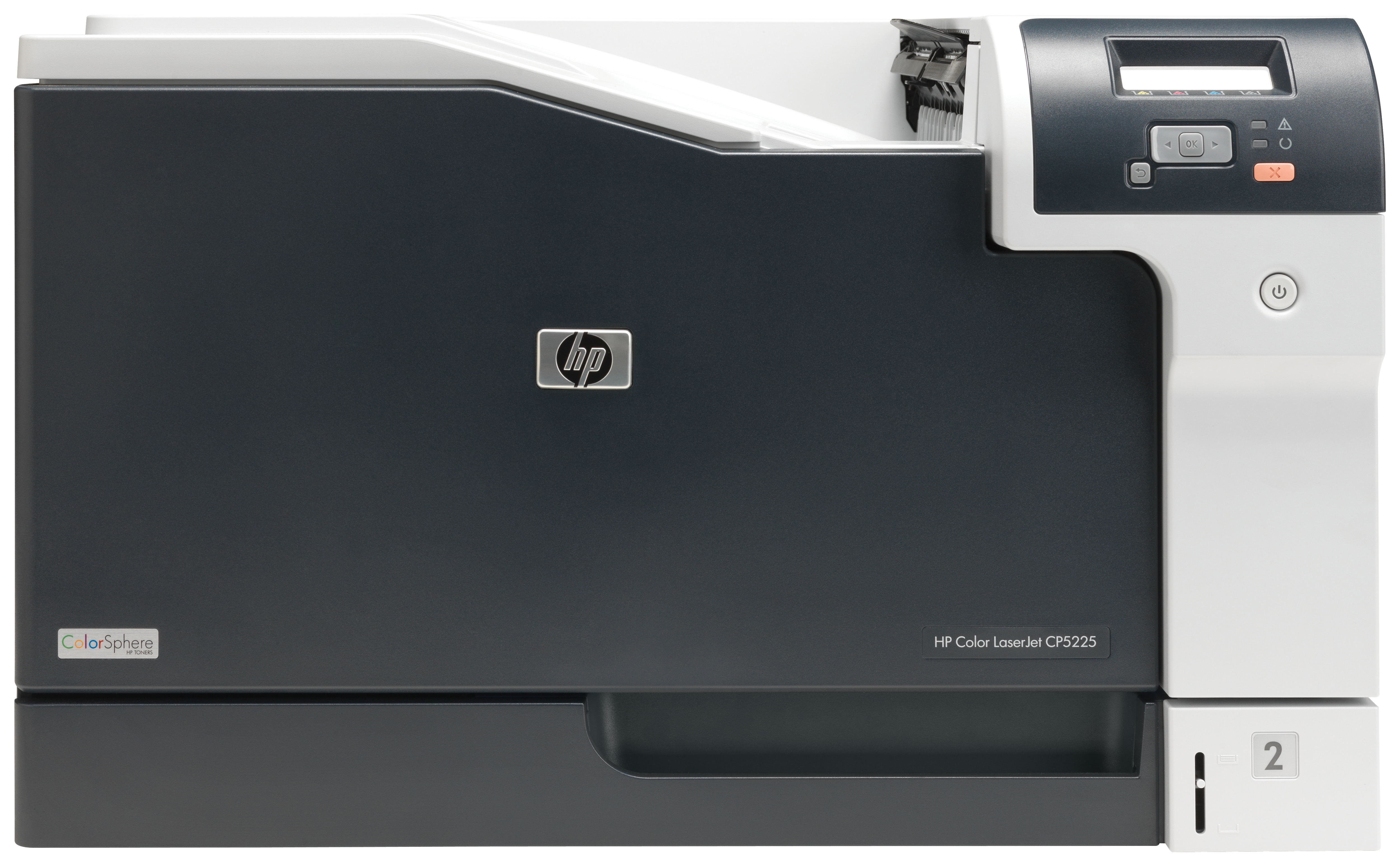HP Color LaserJet Professional CP5225n skrivare | CE711A#B19 | Center facing