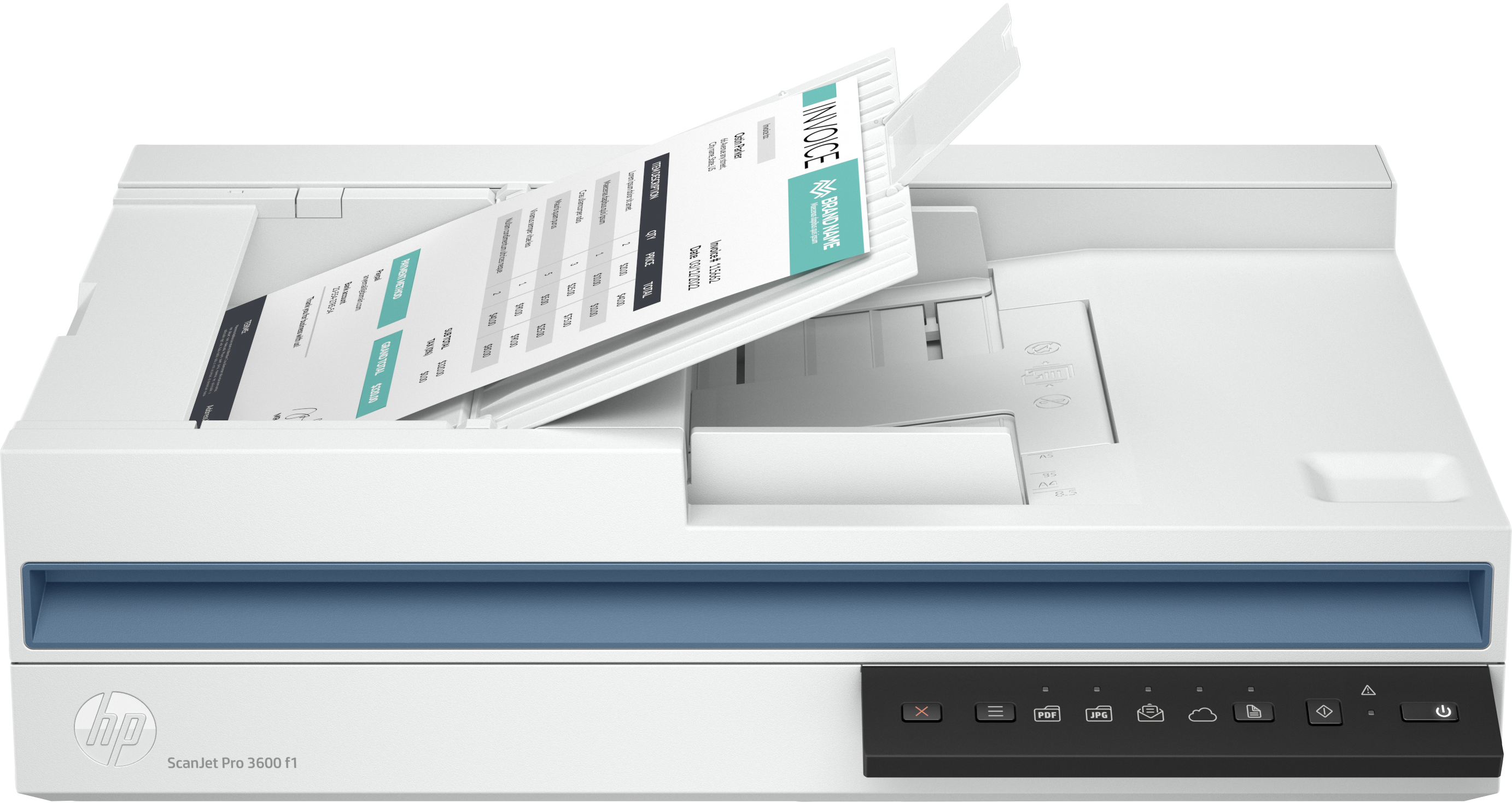 HP ScanJet Pro 3600 f1-skanner | 20G06A#B19 | Center facing