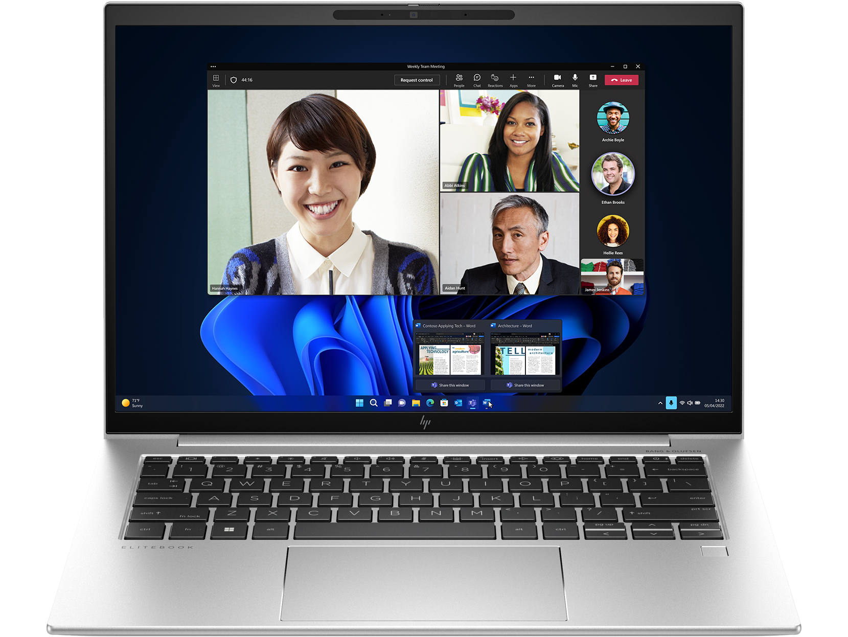 HP EliteBook 840 14 tum G10 Notebook PC Wolf Pro Security Edition | 819S6EA#UUW | Bärbar dator