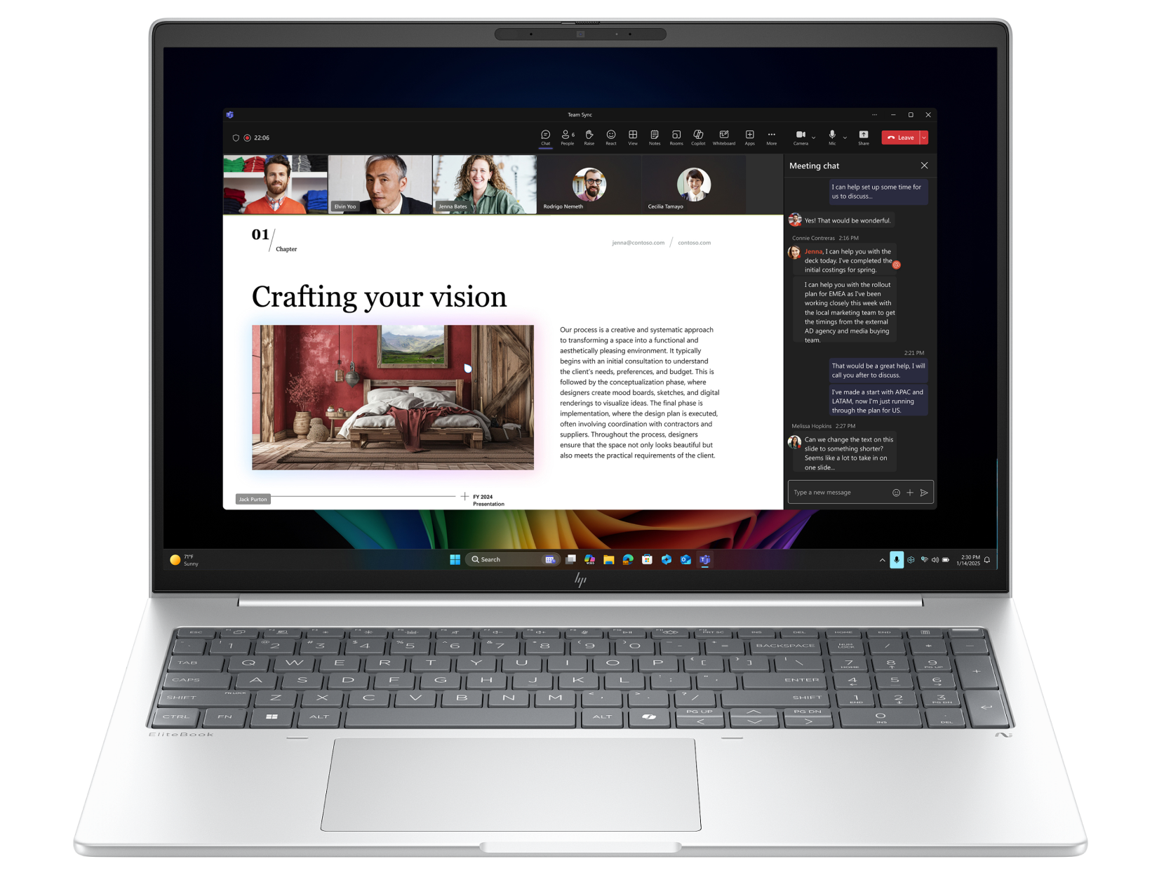 HP EliteBook 8 G1i 16" Next Gen AI Business Laptop | A26XQEA#UUW | Bärbar dator