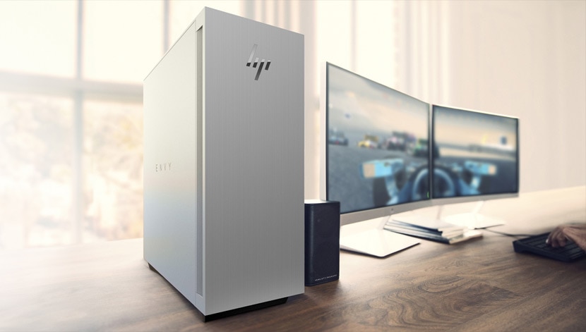 image of tower on a desk