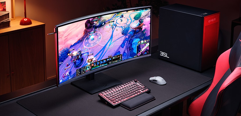 image of a HyperX OMEN Monitor