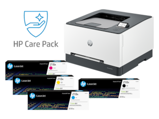 HP Color LaserJet Pro 3201dw Certified Refurbished Printer + Toner+ Care Pack Bundle