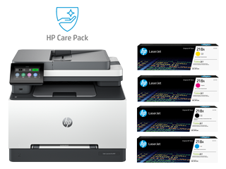 HP Color LaserJet Pro MFP 3301sdw Certified Refurbished Printer, Care Pack + Toner Bundle - Img_Center_320_240