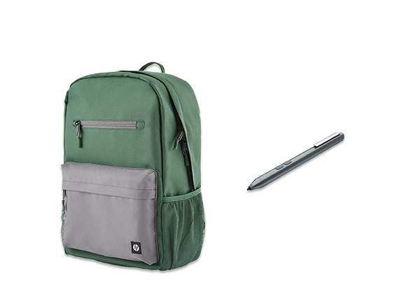 , HP Campus Green Backpack + HP Pen MPPA 1.51 Bundle