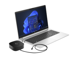 HP ProBook 455 G10 Notebook PC + HP USB-C G5 Essential Dock for Business Bundle