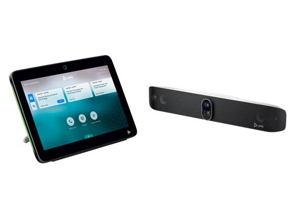 Poly TC10 Touch Controller Black + Poly Studio X72 All-In-One Video Bar US