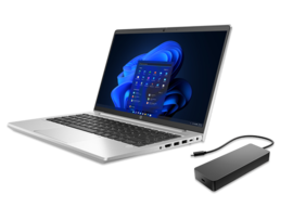 HP ProBook 445 G9 - Wolf Pro Security Edition + HP Universal USB-C Multiport Hub for business