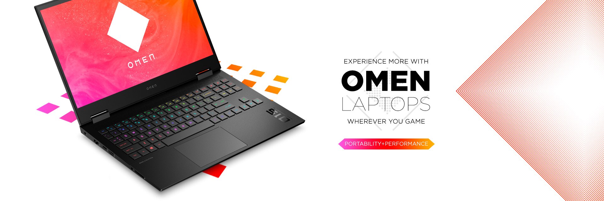 Experience more with omen laptops wherever you game. Portability + performance