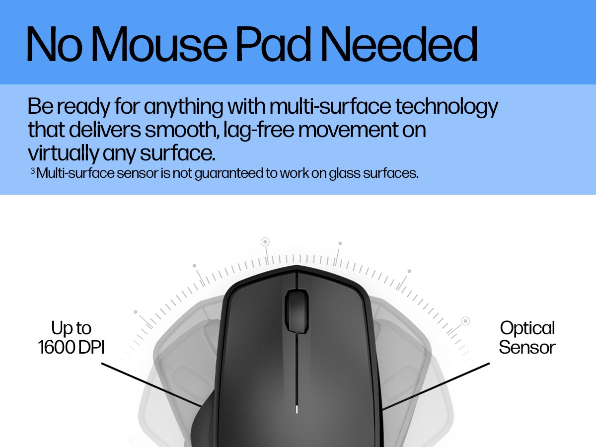 280 Mouse HP Silent Wireless