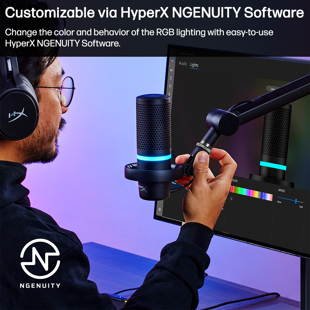 HyperX QuadCast S: Unboxing and Software Installation/Walk-through  (NGenuity) 