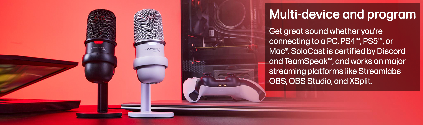HyperX SoloCast USB gaming microphone prioritizes audio close up and not  background noises » Gadget Flow