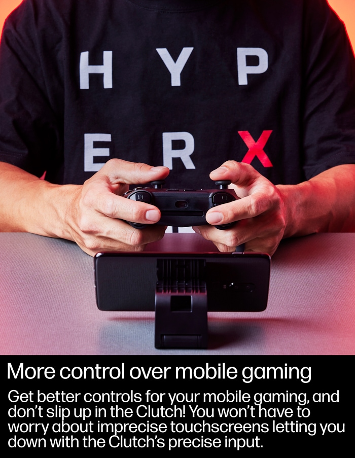 HyperX Clutch - Manette gaming sans fil (noir) - Mobile PC - HP Store Canada