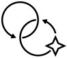 web and user icon