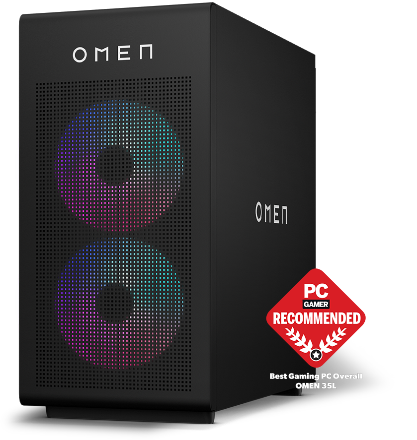 OMEN 35L Gaming Desktop PC Intel black version