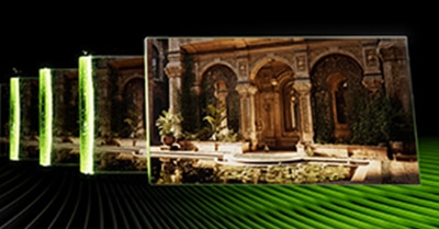 Video game image showing a great detailed virtual world thanks to NVIDIA GeForce RTX