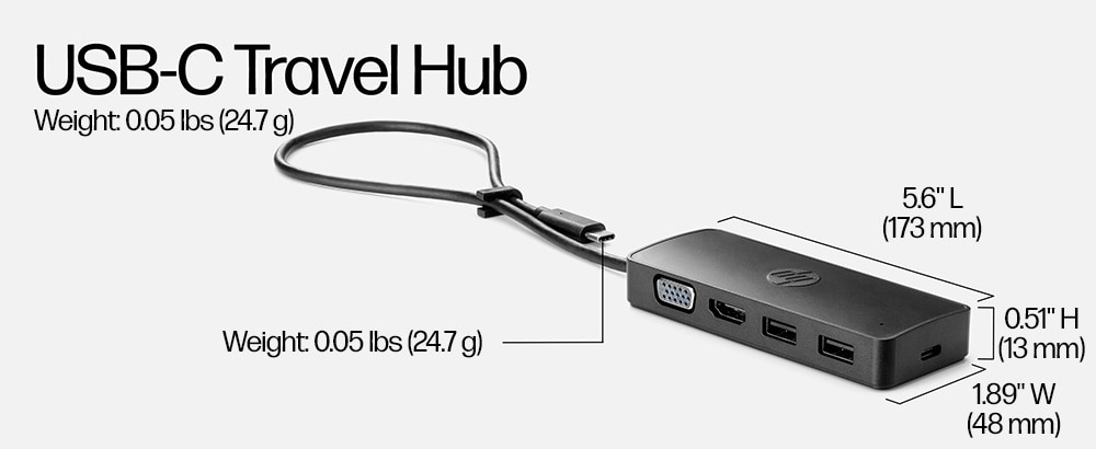 HP USB-C Travel Hub G2  HP® US Official Store