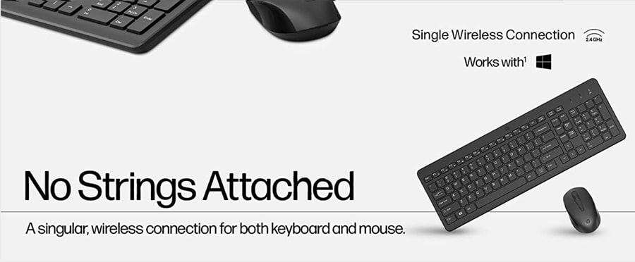 330 Combination HP Keyboard and Mouse Wireless