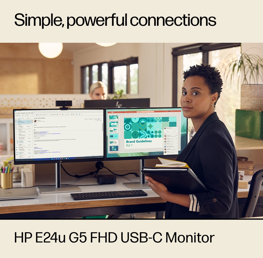 HP E24u G5 FHD USB-C Monitor