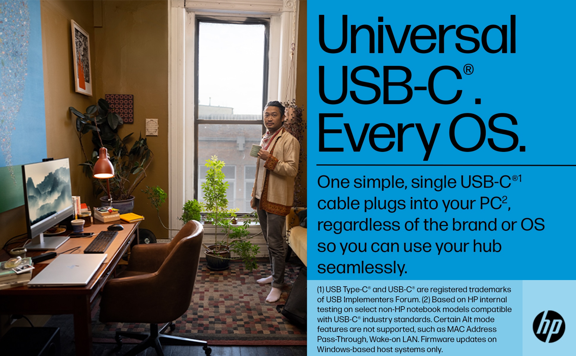 Hub multipuerto USB-C universal HP