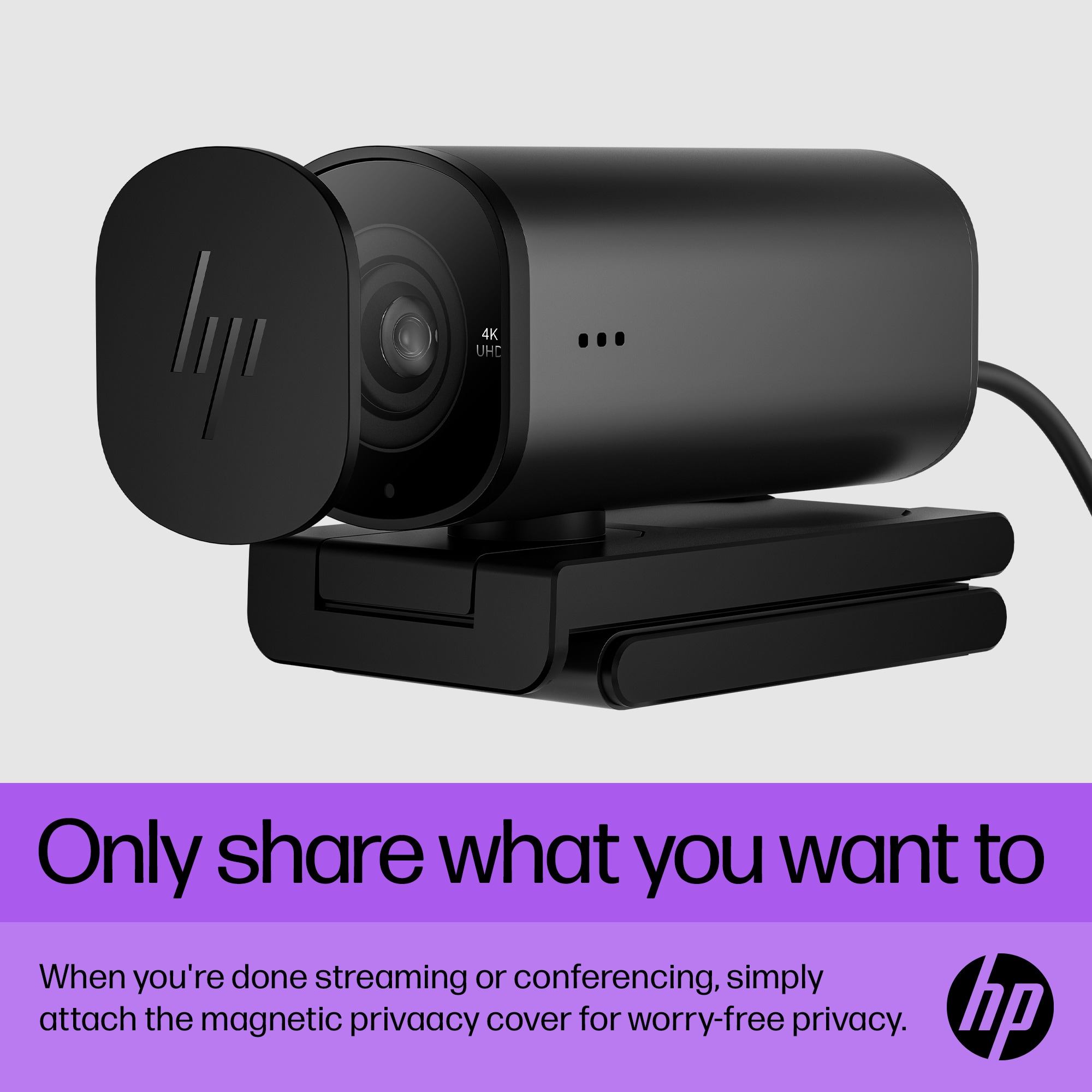 HP 965 4K Streaming Webcam for business | Webcams