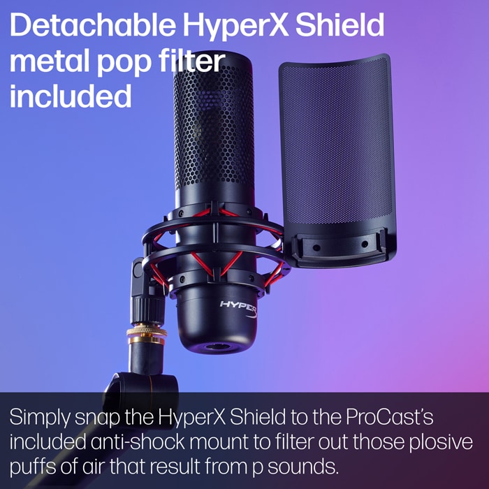 HyperX DuoCast Microphone Mount Adapter - Desk Cookies