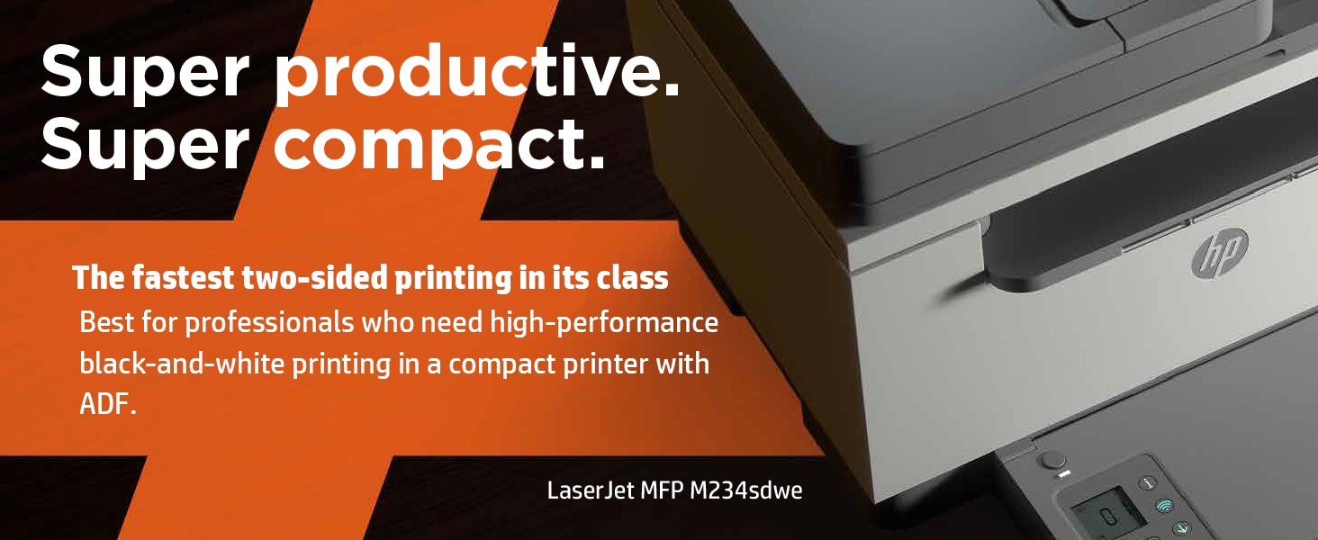 HP LaserJet MFP M234sdwe Printer w/ bonus 6 months Instant Ink toner  through HP+