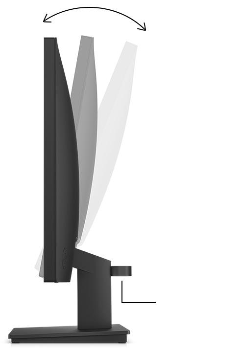 Monitor side view angles