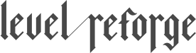 Level Reforge black logo