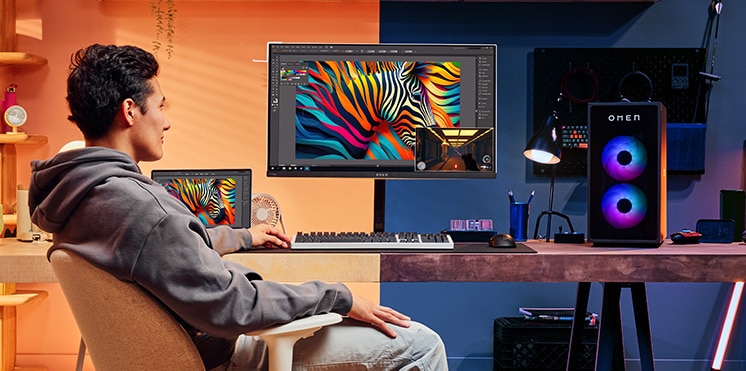 Image of Gaming setup